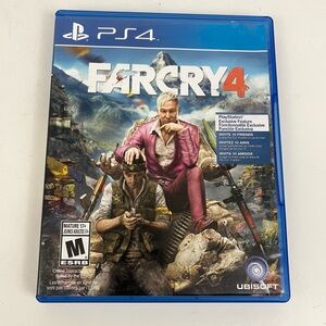 PS4 Farcry 4 Sony PlayStation 4 Pre Owned Video Game No Manual